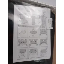 Volkswagen 2K7064365 Sonnenschutz 5-teilig Schwarz