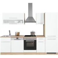 kochstation Küchenzeile KS-Eton 270 cm weiß