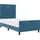 vidaXL Boxspringbett 100 x 200 cm Dunkelblau