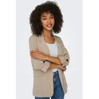 Only Damen Onlmarsa 3/4 Blazer WVN Noos, Safari/Detail:Melange, L