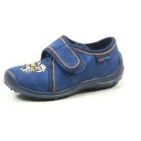 Rohde 2148-56 Boogy Jungen Schuhe Kinder Hausschuhe, Größe:32 EU, Farbe:Blau