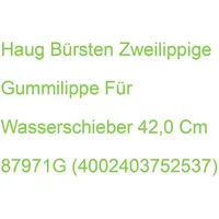 Haug® bürsten zweilippige Gummilippe für Wasserschieber 42,0 cm