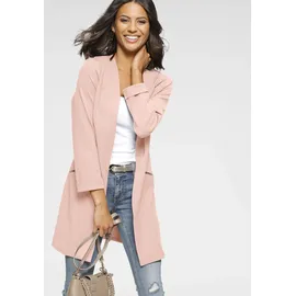 LAURA SCOTT Longblazer mit Reißverschlüssen rosa