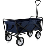 Novonova Faltbarer Bollerwagen faltbar Strand 180L, klappbarer bollerwagen Strand gartenwagen handwagen klappbar, bollerwagen XXL 360 ° drehbar für alle Gelände geeignet, SY-FW002