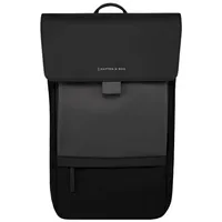 KAPTEN & SON Goteborg Daypack 49 cm Laptopfach schwarz