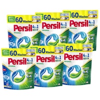 Persil 4in1 Color DISCS 360 WL (6 x 60 Waschladungen), Waschmittel mit Tiefenrein Technologie, Colorwaschmittel für reine Wäsche und hygienische Frische für die Maschine
