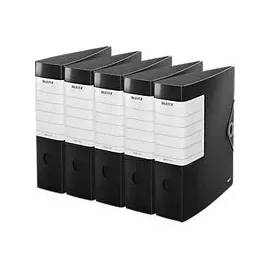 Leitz Solid DIN A4 82 mm Schwarz 5 St.