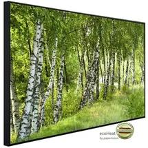 Papermoon Infrarotheizung Birkenwald 600 W bunt