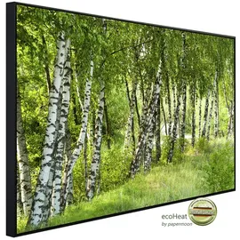 Papermoon Infrarotheizung Birkenwald 600 W bunt