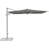 SUNCOMFORT Familyflex 250 x 250 cm Silberfarben/Grau