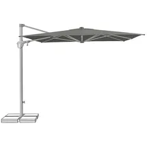 SUNCOMFORT Familyflex 250 x 250 cm Silberfarben/Grau