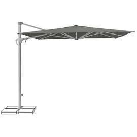 SUNCOMFORT Familyflex 250 x 250 cm Silberfarben/Grau