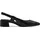 Marco Tozzi Damen Slingpumps mit Blockabsatz Vegan, Schwarz (Schwarz), 38 EU