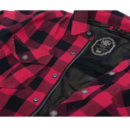 West Coast Choppers Langarmhemd Rot / Schwarz M