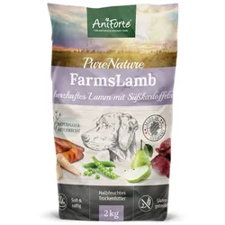 AniForte Trockenfutter FarmsLamb - Herzhaftes Lamm mit Süßkartoffeln 2000 g