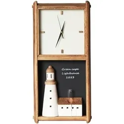 Signes Grimalt  Uhren Wanduhr Mit Leuchtturm  in Braun, Einheitsgrösse