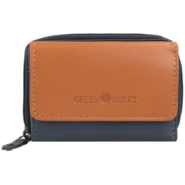 GREENBURRY Nappa Geldbörse RFID Schutz grau