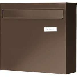 Burg Wächter Potsdam Zaun-Briefkasten 878 braun