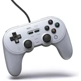 8BitDo Pro 2 Wired Gamepad for Switch and Windows - Grey - Controller - Nintendo Switch