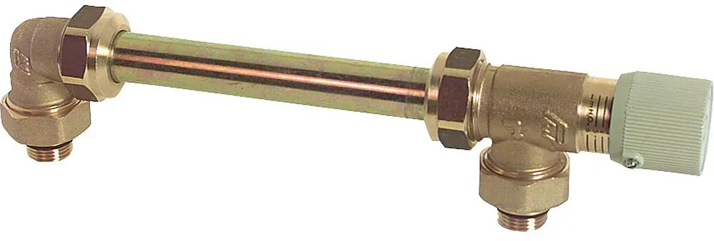 PAW-Überströmset ÜS DN 3/4'' mit Anschlussverschraubung 2 x 3/4'', A = 200