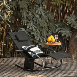 SoBuy Liegestuhl Mike 150 cm)