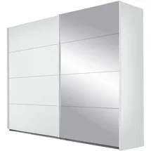 Rauch Schwebetürenschrank Quadra 226 x 230 x 62 cm Weiß