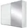 Rauch Schwebetürenschrank Quadra 226 x 230 x 62 cm Weiß