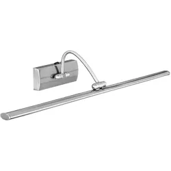 3W Ed Bild Wandleuchte, 51Xled, Satin Silber, Verstellbarer Kopf 3000K 250 Lumen