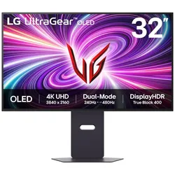 LG 32GS95UV-B Gaming Monitor - OLED, 240Hz, 0,03ms OLED Gaming