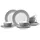 Flirt by R&B Doppio Kaffeeservice 12-tlg. grau