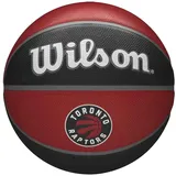 Wilson Basketball NBA TEAM TRIBUTE, TORONTO RAPTORS, Outdoor, Gummi, Größe: 7