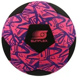 sunflex sport gmbh + co.kg Neopren Soccer Ball Size 5 Funky Strokes 74319