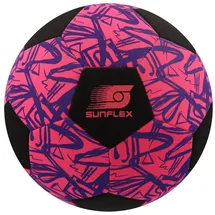 sunflex sport gmbh + co.kg Neopren Soccer Ball Size 5 Funky Strokes 74319