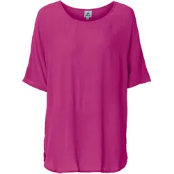 Viskose-Bluse, fuchsia, 48/50