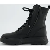 Paul Green Damen, Frauen Schnürstiefeletten,schnürschuhe,Sneaker,Halbschuhe,straßenschuhe,Freizeitschuhe,Boots,Stiefel,Schwarz (MAINCALF/Black),38.5 EU / 5.5 UK - 38.5 EU