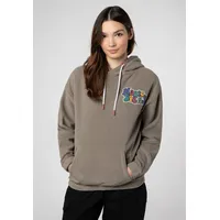 Sublevel Kapuzenpullover – Fleece Hoodie mit Backprint und Kapuze,