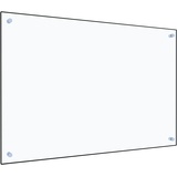 vidaXL Küchenrückwand Transparent 90×60 cm Hartglas