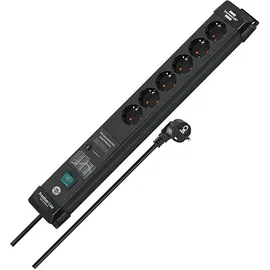 Brennenstuhl Premium-Line 6-fach 3 m schwarz