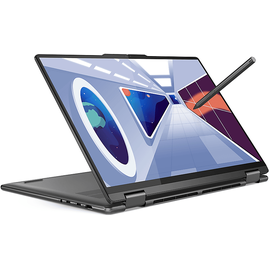 Lenovo Yoga 7i inkl. Lenovo Pen, Convertible, mit 16 Zoll Display, Intel® CoreTM i7 i7-1360P Hybrid (2-in-1) 40,6 cm Touchscreen 2.5K 16 GB LPDDR5-SDRAM 1 TB SSD, Wi-Fi 6E (802.11ax) Windows 11 Home Grau