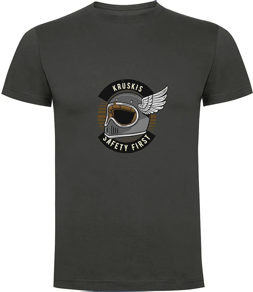 Kruskis Safety First Kurzarm-t-shirt - Dark Grey - M