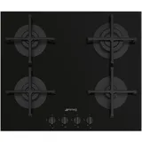 Smeg PV264B, SELEZIONE-Gaskochfeld, Black