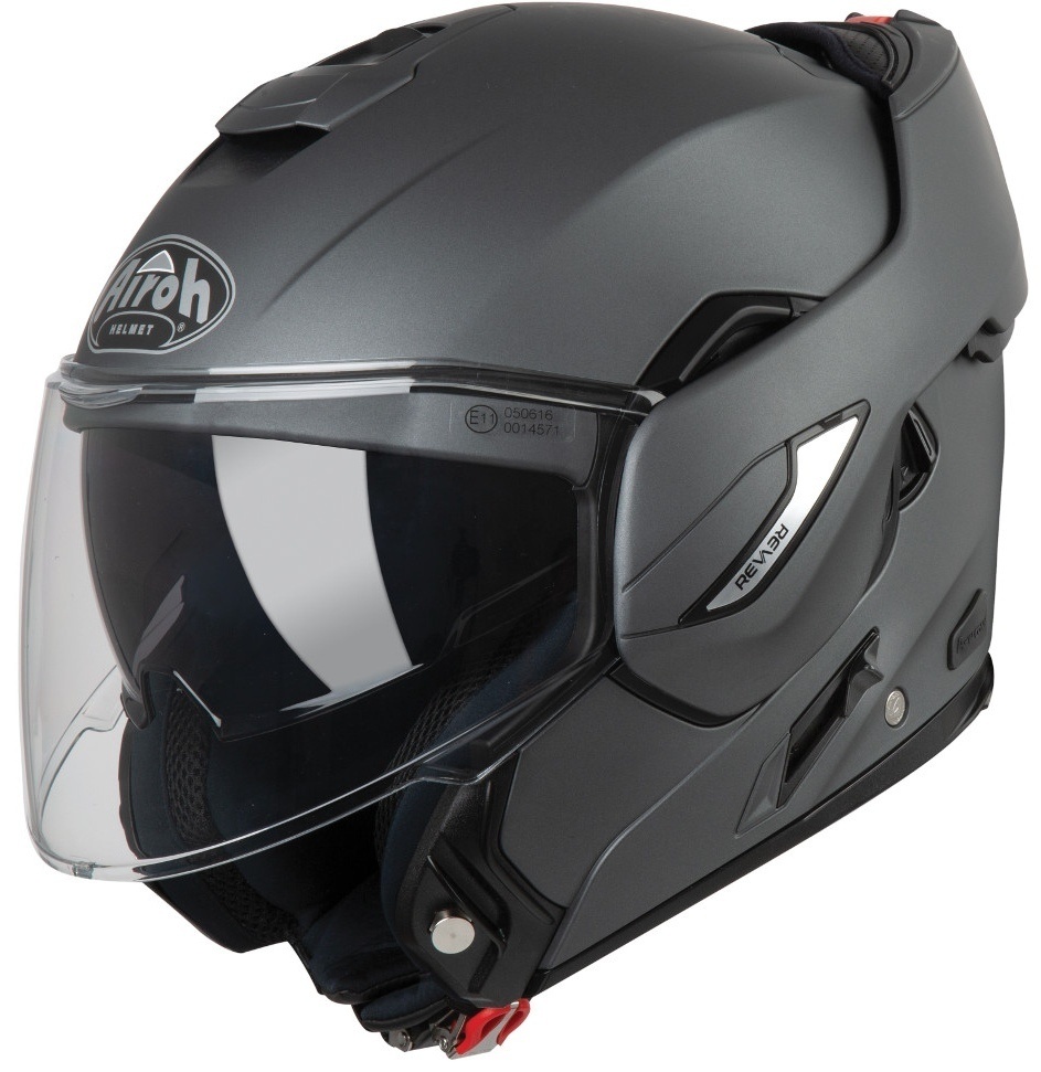Airoh Rev 19 Color Helm, zwart-grijs, S