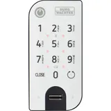 Burg Wächter Tastatur 7712 Fingerprinttastatur anthrazit/weiß