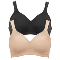 Anita BH ohne Bügel Twin in Schwarz skin |