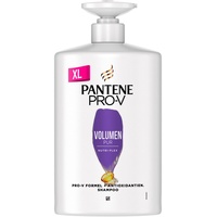 Pantene Pro-V Volume Pur Shampoo, Pro-V Formel + Antioxidantien, Für feines, plattes Haar, 1000ML