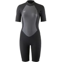 O'Neill Damen Reactor II 2 mm Achterkant Zip Spring Wetsuit, Schwarz, 6 EU