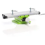 XPOtool 2-achsen Kreuztisch 395x240 mm, multifunktionaler Frästisch mit 200 mm X Achse, 55 mm Y Achse, Arbeitstisch aus Aluminium, Bohrtisch, Fräsständer