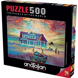 Anatolian Puzzle 3626 500 pieces The island of palm trees