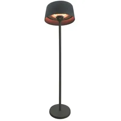 Sirmione Terrassenheizer 2100W Schwarz. Ideal für Restaurants und Hotels.