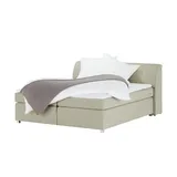 Switch Refresh Boxspringbett Lumo ¦ beige ¦ Maße (cm): B: 170 H: 100